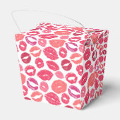 Kiss Lips Love Favor Box Bedankdoosjes (Achterkant)