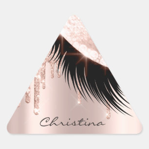 Kiss Lips Makeup Artist Glitter Lashe Sparkly Blog Sticker