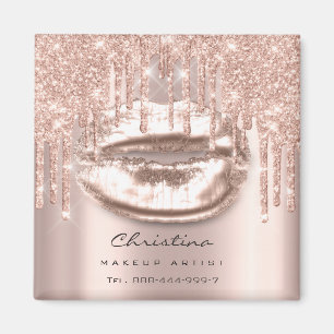 Kiss Lips Makeup Artist Glitter steekt licht Lux a Magneet