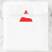 Kiss Lips Red Lipstick Love Passion Valentijn Sticker (Tas)