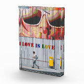 Kiss-Love is Love Gay/Lesbian Fotoblokken (Rechts)