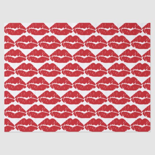 Kiss Love Kisses Tissuepapier (Voorkant)