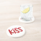 Kiss Marry Kill Meisjes Groep Trio KISS Kostuum Ro Zandsteen Onderzetter (Zijkant)