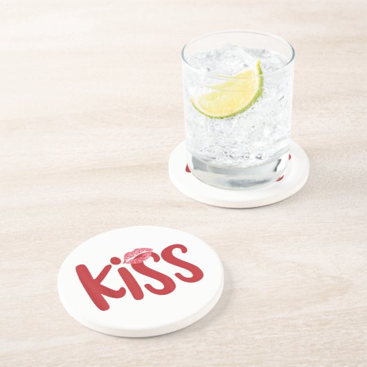 Kiss Marry Kill Meisjes Groep Trio KISS Kostuum Ro Zandsteen Onderzetter (Zijkant)