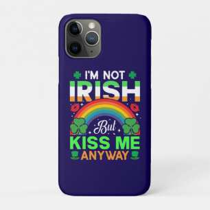 Kiss Me Anyway Irish humor Design-63942 Case-Mate iPhone Case
