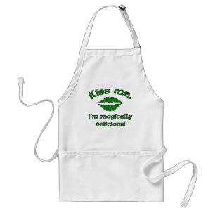 Kiss me apron standaard schort