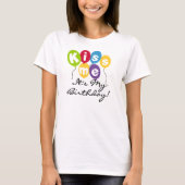 Kiss Me Birthday T-shirt (Voorkant)