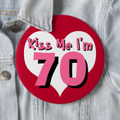 Kiss me Button - 70 (In situ)