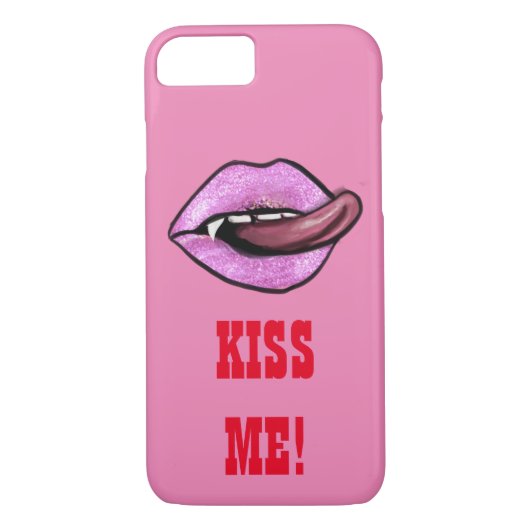 KISS ME Case-Mate iPhone CASE (Achterkant)