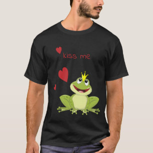 Kiss Me Cute Frog Prince T-shirt