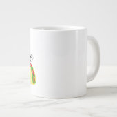 Kiss me en Feed Me Tacos Grote Koffiekop (Voorkant rechts)