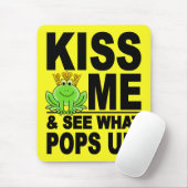 KISS ME Frog mousepad Muismat (Met muis)