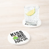 KISS ME Frog onderzetter (Zijkant)