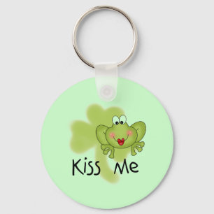 Kiss Me Froggy Tshirts en Gifts Sleutelhanger