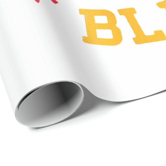 Kiss Me I Am Black History Maand Afro-Amerikaan Cadeaupapier (Rol Hoek)