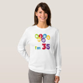 Kiss me Ik ben 35-jarige T-shirts en GIfts (Voorkant volledig)