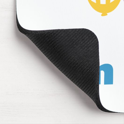 Kiss me Ik ben 55-jarige overhemden en cadeautjes. Muismat (Hoek)