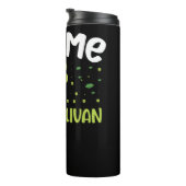 Kiss Me Ik ben een Sullivan - Achternaam Sullivan Thermosbeker (Geroteerd rechts)