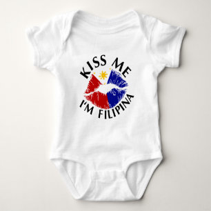 Kiss Me Ik ben Filipina Romper