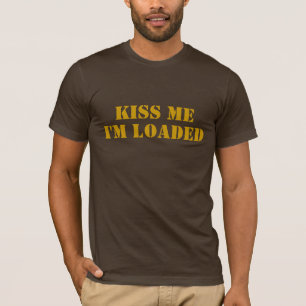 KISS ME, IK BEN GELADEN T-SHIRT