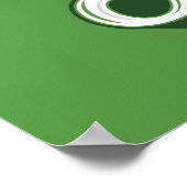 Kiss Me, ik ben Iers Poster 24x24 (Hoek)