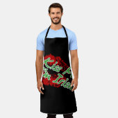 Kiss me Ik ben Iers - St Patrick's Day Apron Schort (Gedragen)
