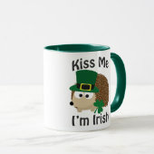 Kiss Me Ik ben Irish Hedegel Mok (Voorkant rechts)