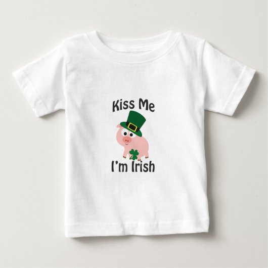 Kiss Me Ik ben Irish Pig (Voorkant)