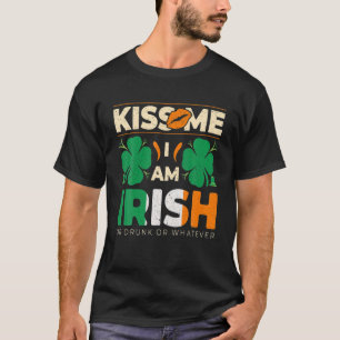 Kiss Me Ik ben Irish Saint Patrick Day T-shirt