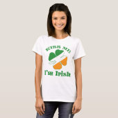 Kiss me Ik ben Irish Shirt (Voorkant volledig)
