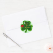 Kiss me Ik ben Irish Sticker (Envelop)