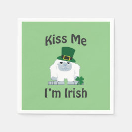Kiss me Ik ben Irish Yeti Servet