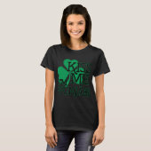 Kiss me Ik ben Punjabi Shirt - Funny St. Patrick's (Voorkant volledig)