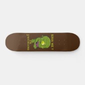 "KISS ME, IK BEN VACCINATED" grappig Persoonlijk Skateboard (Horizontaal)
