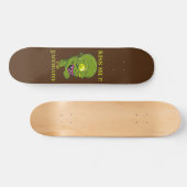 "KISS ME, IK BEN VACCINATED" grappig Persoonlijk Skateboard (Horizontaal)