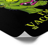 "KISS ME, IK BEN VACCINATED" grappig Poster (Hoek)