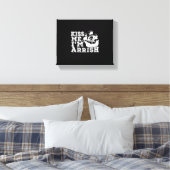 Kiss Me I'm Arrish Pirate Ship Drink St Patrick Canvas Afdruk (Insitu (Slaapkamer))