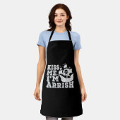 Kiss Me I'm Arrish Pirate Ship Drink St Patrick Schort (Gedragen)