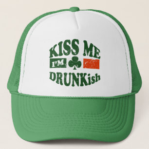Kiss me Im Drunkish Trucker Pet
