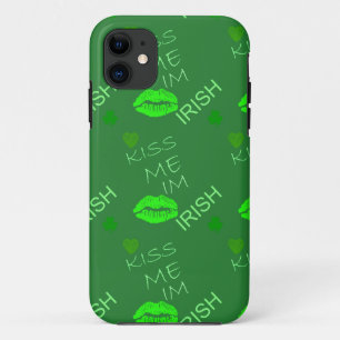 Kiss me Im Irish iPhone 11 Hoesje
