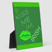 Kiss me Im Irish Fotoplaat (Zijkant)