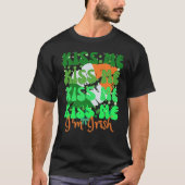 Kiss Me I'm Irish Funny St Patrick's Day 2025 - Ne T-shirt (Voorkant)