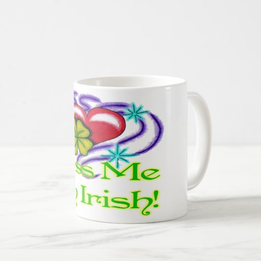 Kiss me Im Irish Mok (Voorkant rechts)