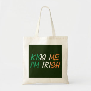 Kiss Me I'm Irish overlay btcnt Tote Bag
