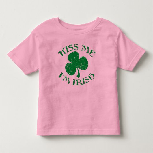 Kiss me Im Irish Shirt (Voorkant)
