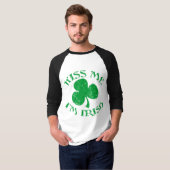 Kiss me Im Irish Shirt (Voorkant volledig)