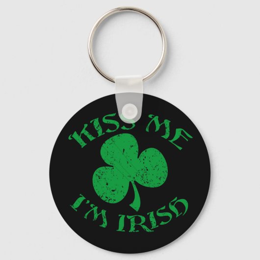 Kiss me Im Irish Sleutelhanger $7,50 (Voorkant)