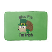 Kiss me Im Irish St Patricks Day Hedégel Badmat (Voorkant)