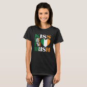 Kiss Me I'm Irish T-Shirt Saint Patrick Day (Voorkant volledig)