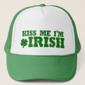 Kiss me Im Irish Trucker Pet (Voorkant)
